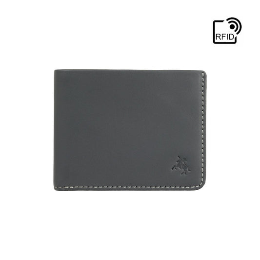 Wallet - Unisex - Stijlvolle Saw Cash & Card Wallet van hoogwaardig leer met slimme indeling voor pasjes en contant geld