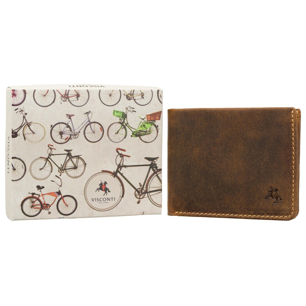 Wallet - Unisex - Stijlvolle Saw Cash & Card Wallet van hoogwaardig leer met slimme indeling voor pasjes en contant geld