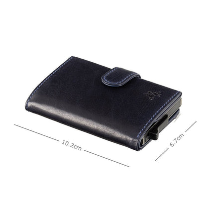 Cash & Card Portemonnee - Unisex - Stijlvolle leren portemonnee met RFID-bescherming en compact design