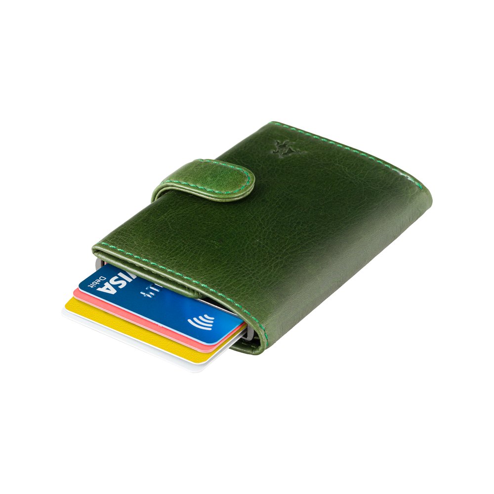 Cash & Card Portemonnee - Unisex - Stijlvolle leren portemonnee met RFID-bescherming en compact design