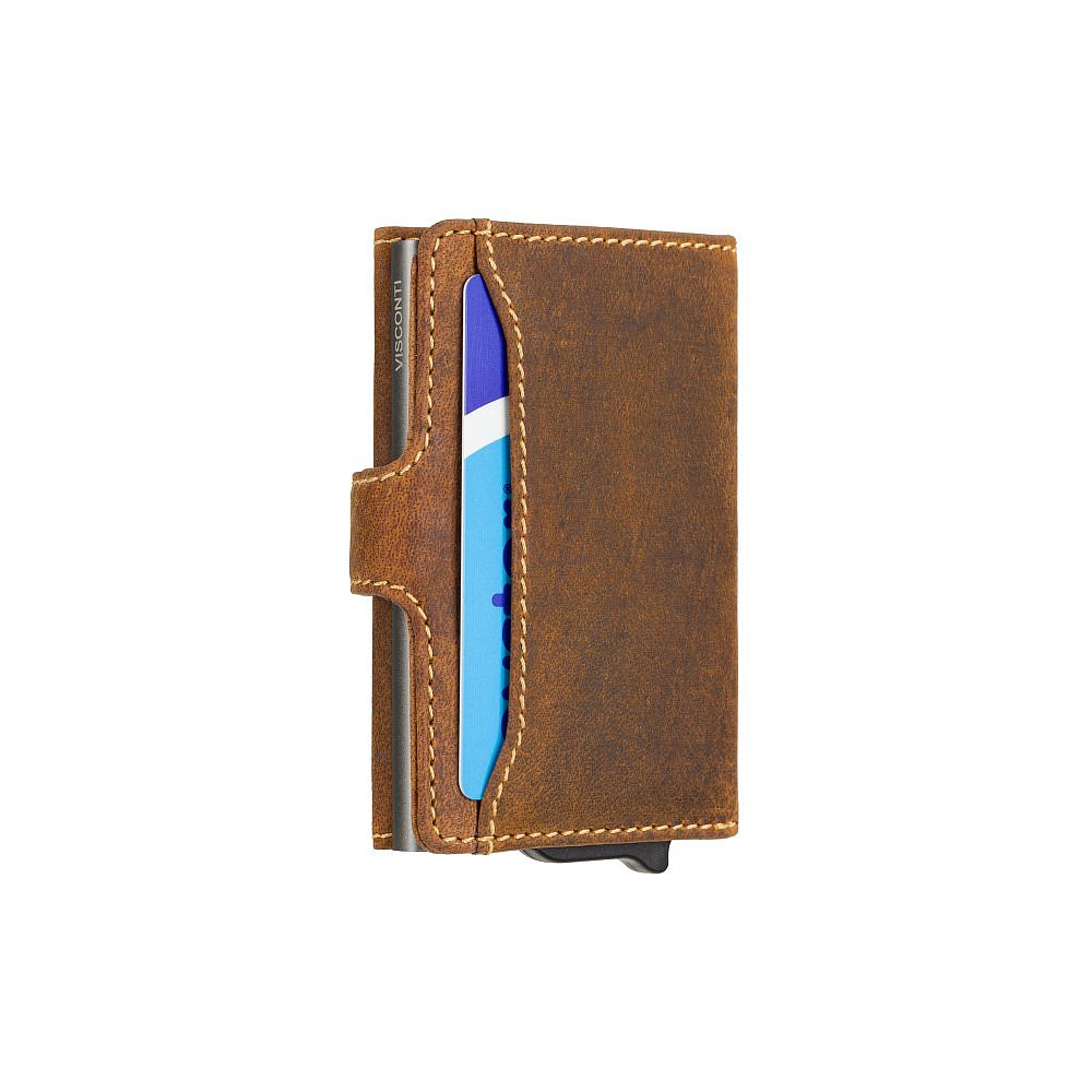 Cash & Card Portemonnee - Unisex - Stijlvolle leren portemonnee met RFID-bescherming en compact design