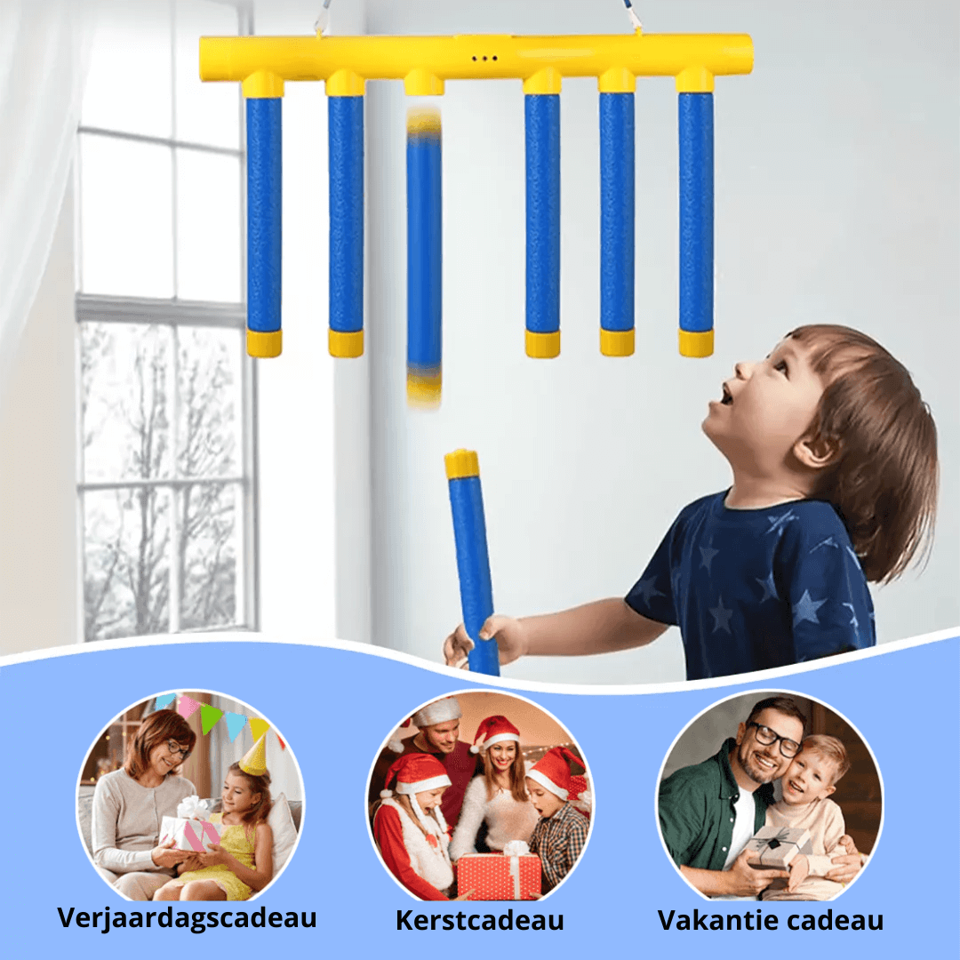 Interactief Reflex Spel – Familieplezier, Focus en Reactiesnelheid Oefenen Zonder Scherm