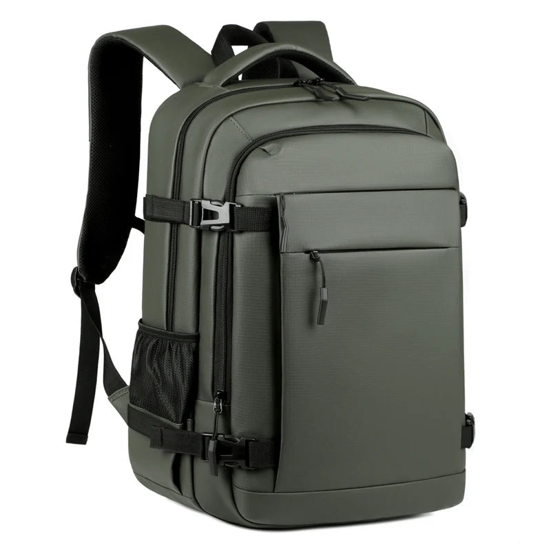 Waterdichte Heren Rugzak met Laptopvak – Comfortabel en Duurzaam voor Werk en Reizen