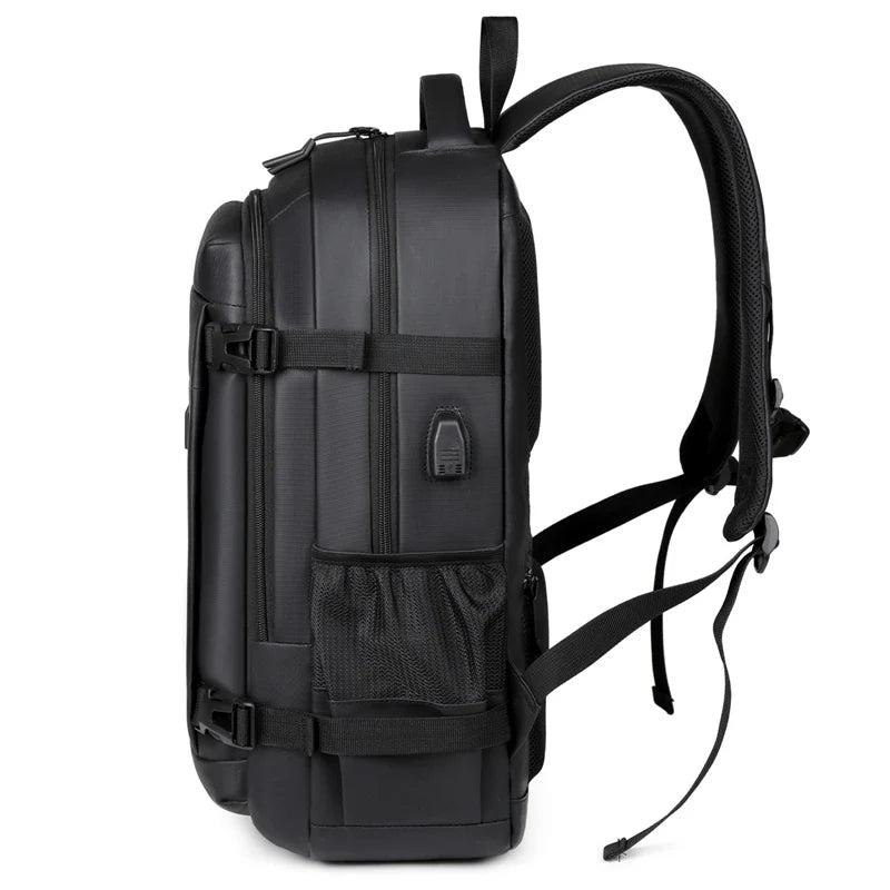 Waterdichte Heren Rugzak met Laptopvak – Comfortabel en Duurzaam voor Werk en Reizen