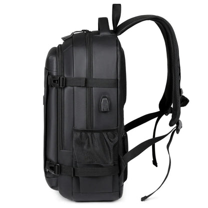 Waterdichte Heren Rugzak met Laptopvak – Comfortabel en Duurzaam voor Werk en Reizen