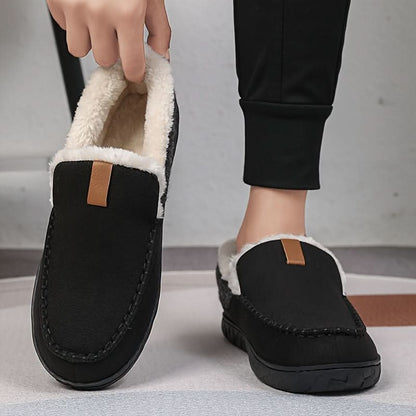 Loafers - heren - Schapenwol – warme en comfortabele winterslippers voor thuis