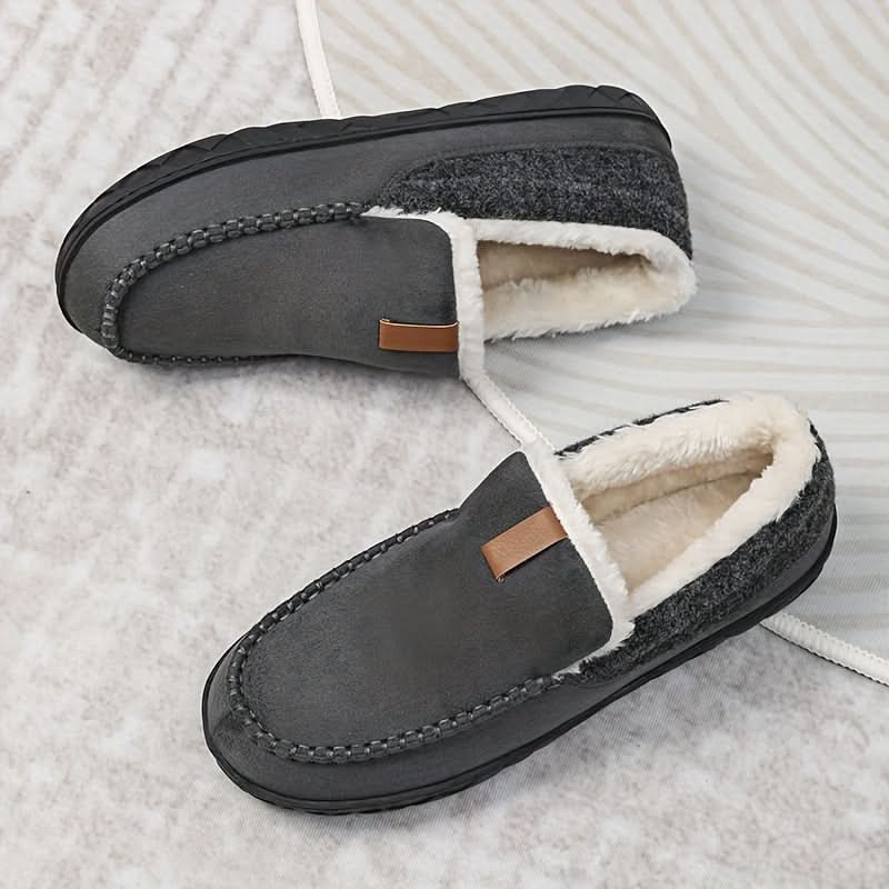 Loafers - heren - Schapenwol – warme en comfortabele winterslippers voor thuis