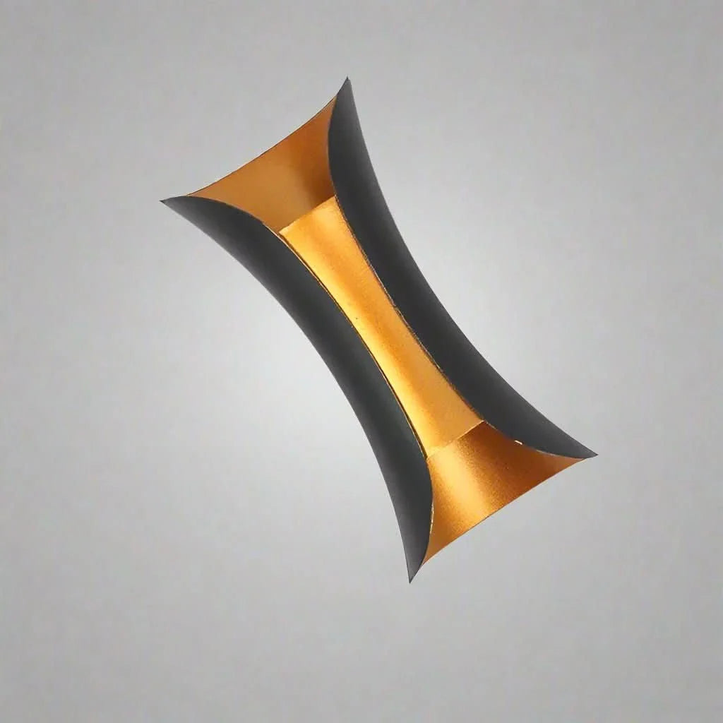 Buiten wandlamp LED gebogen ontwerp IP65 weerbestendig waterdicht