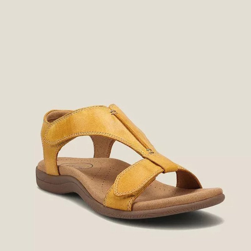 Orthopedische leren sandalen dames - comfortabele stijlvolle zomersandalen