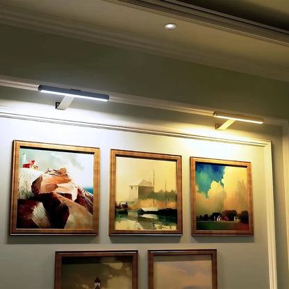 ArtGlow LED wandlamp draadloos dimbaar voor kunst en foto’s