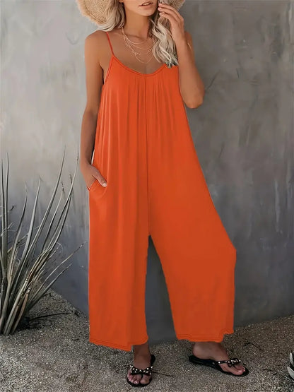 Viona Jumpsuit - Perfecte Mix van Comfort en Elegantie voor de Zomer