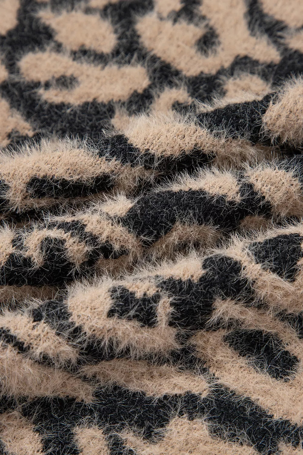 Spencer dames met luipaardprint - detailfoto