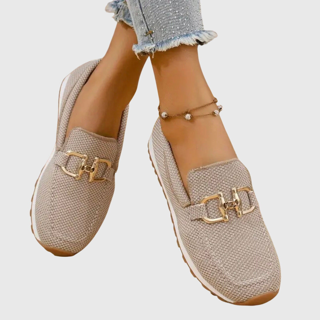 Orthopedische comfort loafers dames - zachte pijnvrije instappers voor dagelijks gebruik