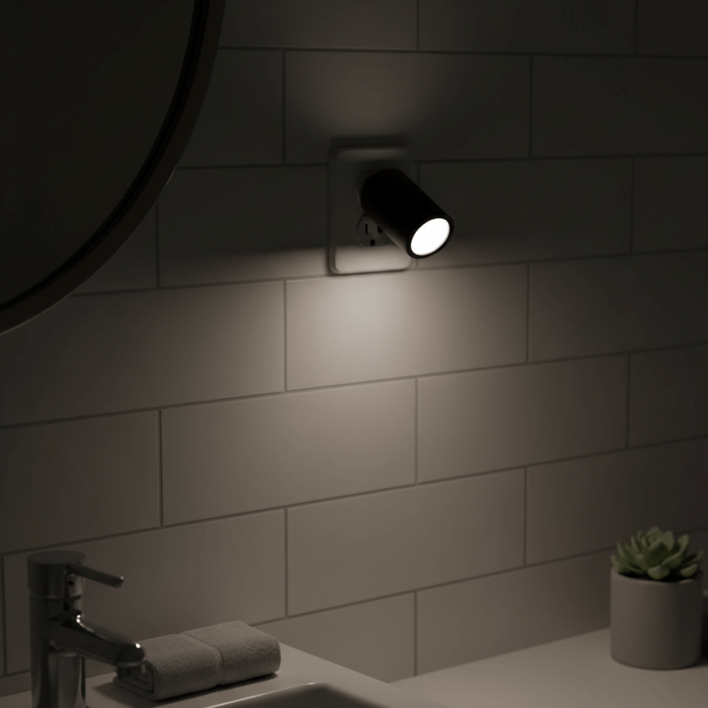 Nachtlampje LED dimbaar met dag-nachtsensor