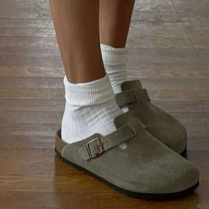 Premium leren Boston sandalen, unisex en comfortabel - foto 4