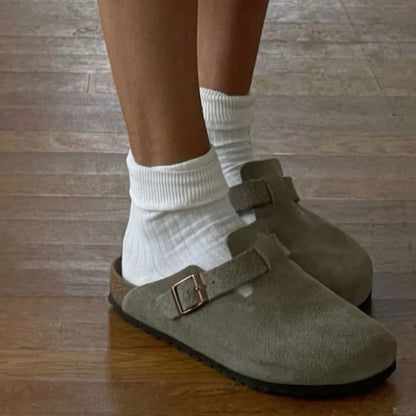 Premium leren Boston sandalen, unisex en comfortabel - foto 4