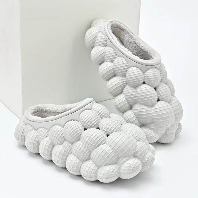 Bubble slides van EVA met bolletjes over de hele schaal en pluche voering - beeld 10