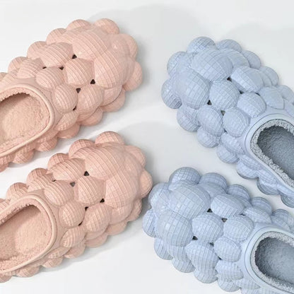Bubble slides van EVA met bolletjes over de hele schaal en pluche voering - beeld 11