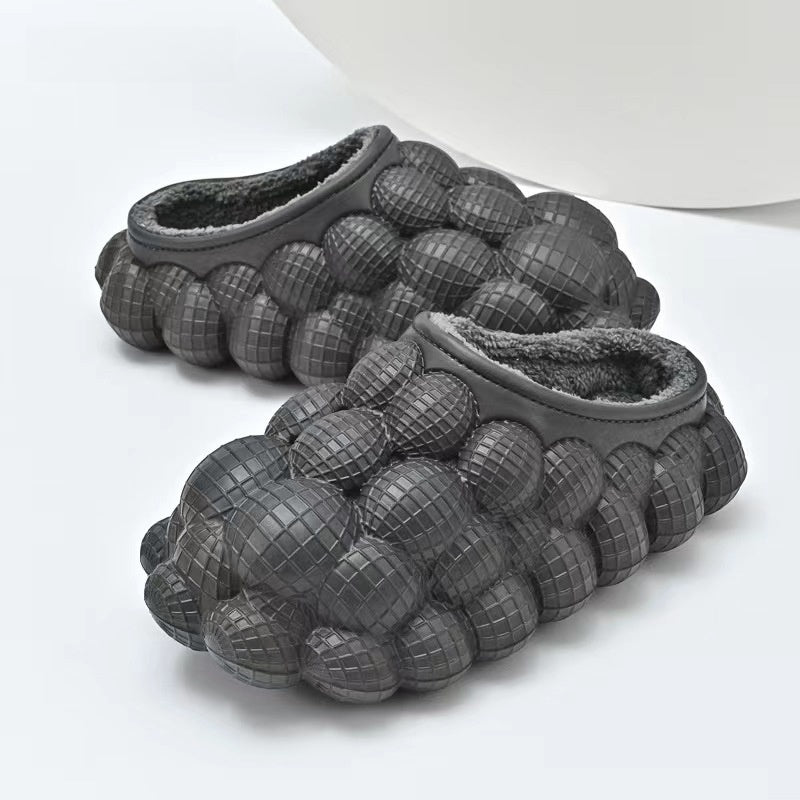 Bubble slides van EVA met bolletjes over de hele schaal en pluche voering - beeld 7