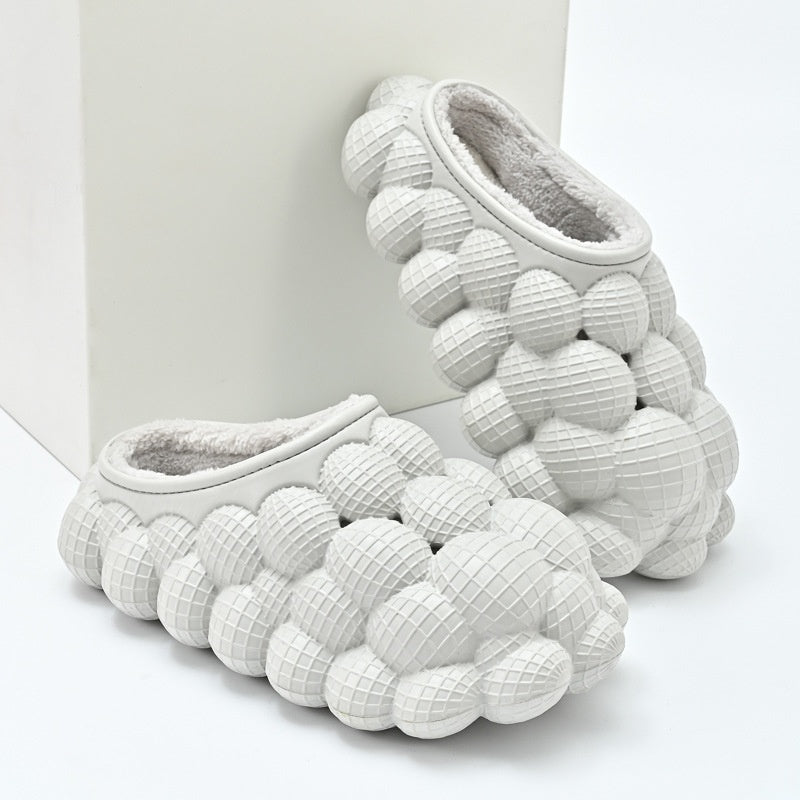 Bubble slides van EVA met bolletjes over de hele schaal en pluche voering - beeld 8
