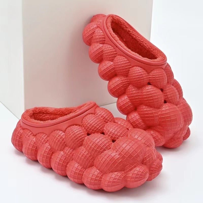Bubble slides van EVA met bolletjes over de hele schaal en pluche voering - beeld 9