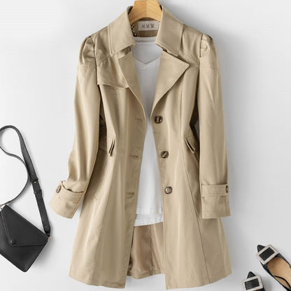 Clara Trenchcoat - Perfect voor zowel zakelijke als informele outfits.