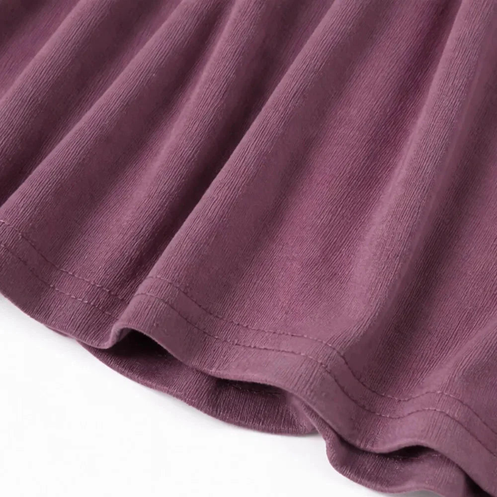 Maxi-jurk dames met open rug - detailfoto