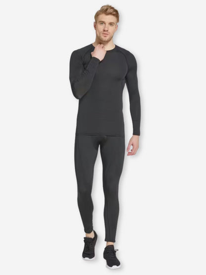 Compressieshirt voor heren met lange mouwen en ronde hals - beeld 2