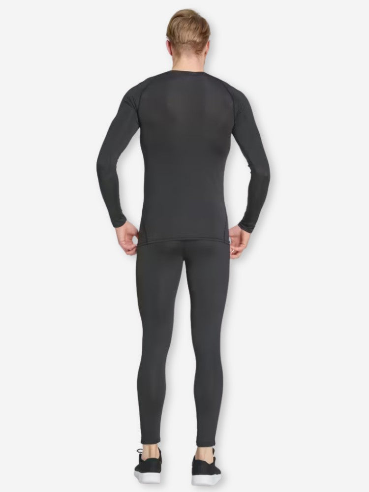 Compressieshirt voor heren met lange mouwen en ronde hals - beeld 4