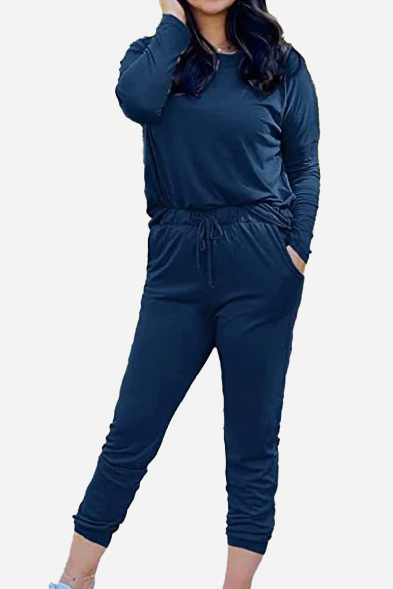 Jumpsuit Cozy Chic - Tweedelig Trainingspak - Licht & Comfortabel - Polyester