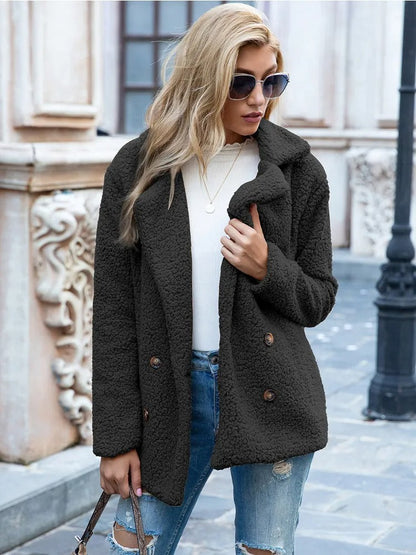 Teddyjas Dames in Zwart