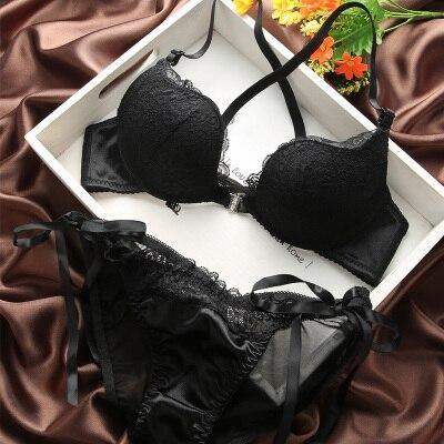 Luxe Satijnen Lingerie Set - Elegante Stijl - Zonder Beugels