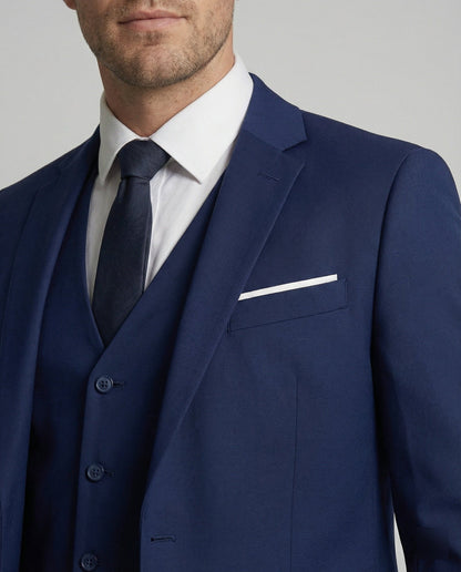 Driedelig herenkostuum met colbert, gilet en pantalon - beeld 4