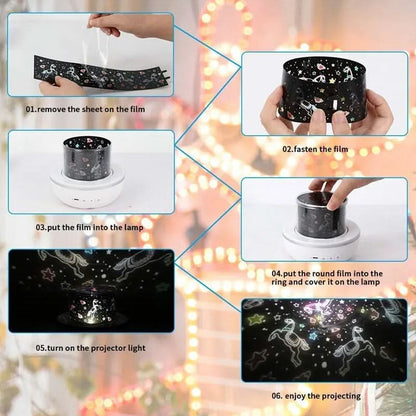 DreamNova Sphere sterrenprojector nachtlampje voor rustige kinderkamer