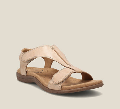 Orthopedische leren sandalen dames - comfortabele stijlvolle zomersandalen