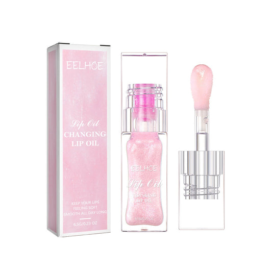 Lipolie met lipgloss effect kleurveranderend voedend en hydraterend