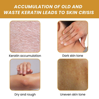 Bodyscrub met kurkuma voor exfoliatie en reiniging van de huid