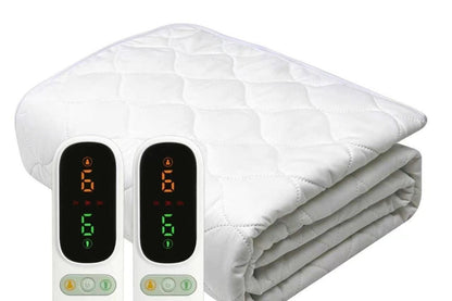 Elektrische onderdeken voor 2 personen van 190 x 140 cm met twee bedieningen