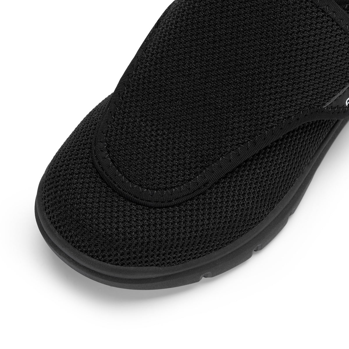 Extra brede herenschoenen van ademend mesh met flap en klittenband - beeld 5