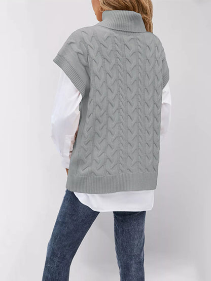 Trui dames met col en kapmouw - detailfoto