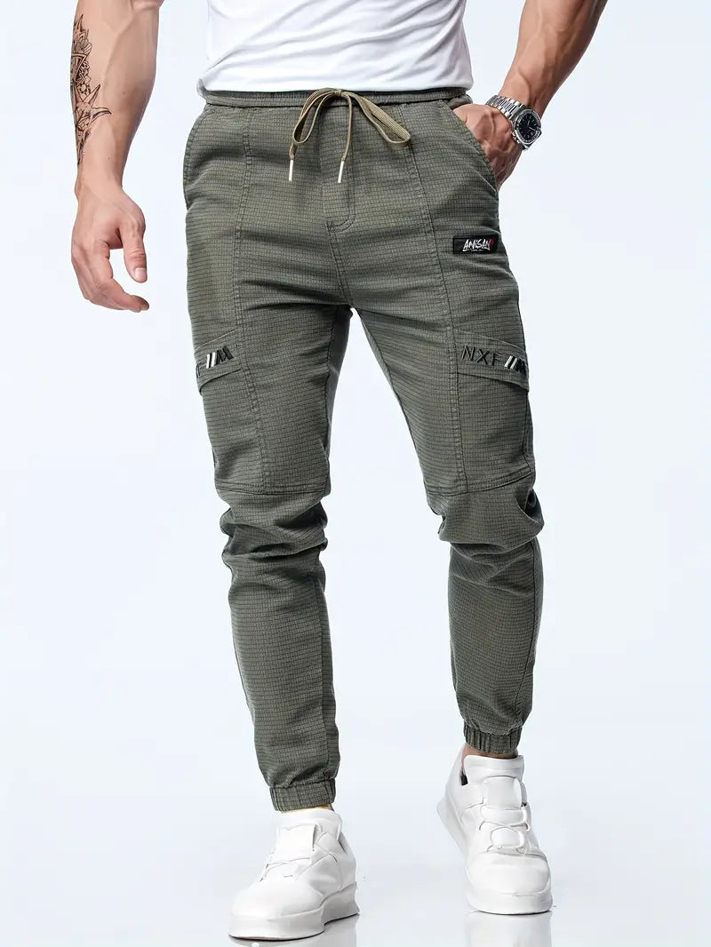 Heren Joggingbroek - Stretch-Tapered Fit - Comfort en Stijl - Voor Sport en Vrije Tijd