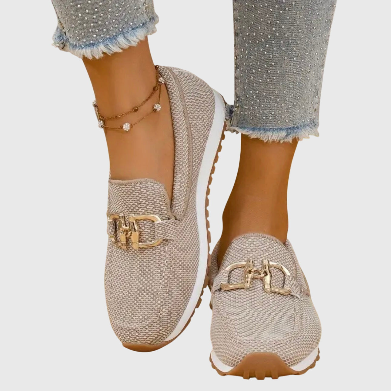 Orthopedische comfort loafers dames - zachte pijnvrije instappers voor dagelijks gebruik