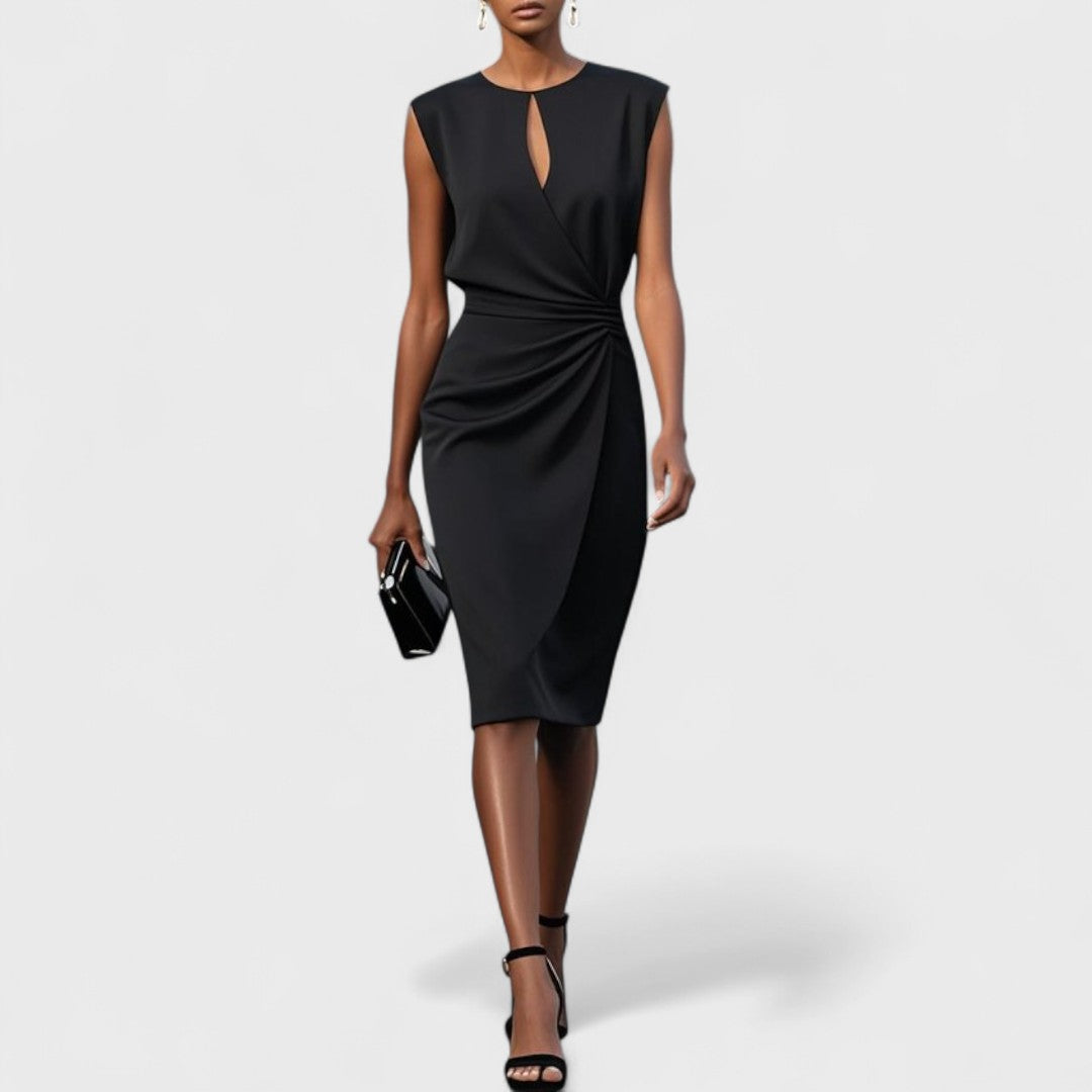 Chique jurk dames wit - elegante pasvorm bruiloft of diner