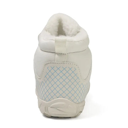 Unisex barefoot winterschoenen met elastische veters en brede neus
