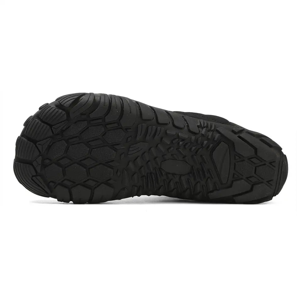 Unisex barefoot winterschoenen met elastische veters en brede neus