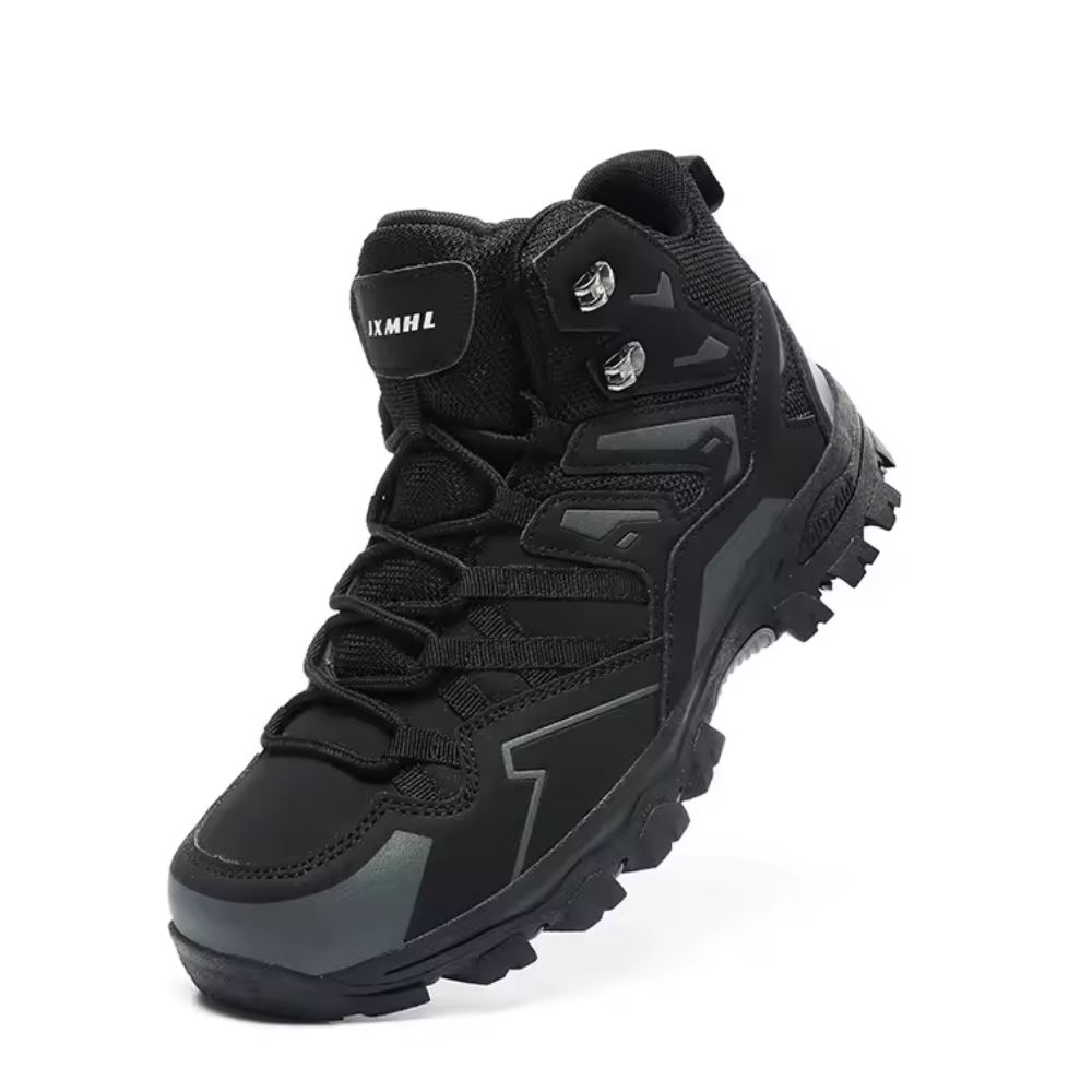 Halfhoge wandelschoenen voor dames en heren met profielzool