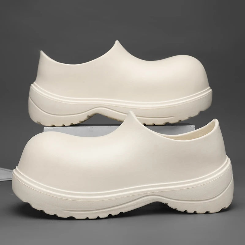 Horeca schoenen van EVA met dichte neus en dikke antislipzool - wit