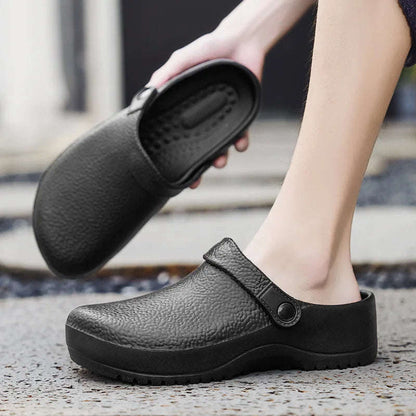 Horeca schoenen van EVA met dichte neus, draaibare hielband en antislipzool - beeld 2