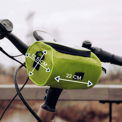 Waterdichte Fietstas – Slimme Touchscreen Tas met Veilige Bevestiging & Compact Ontwerp