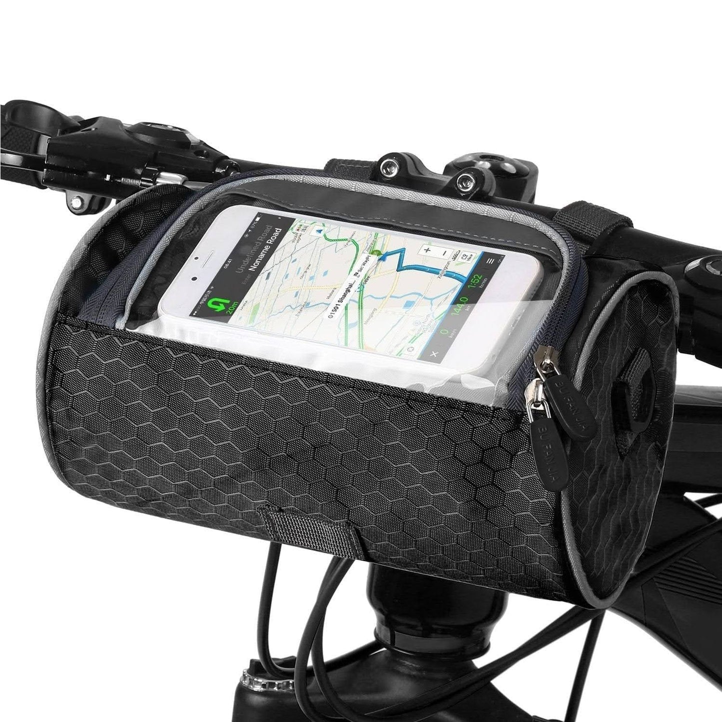 Waterdichte Fietstas – Slimme Touchscreen Tas met Veilige Bevestiging & Compact Ontwerp